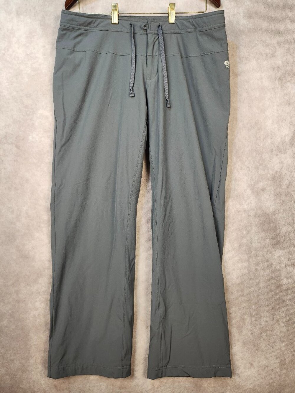 Mountain Hardwear Gray Yumalina Fleece-Lined Hiking Pants Size 12